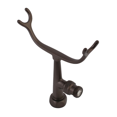 Vintage Clawfoot Tub Faucet Cradle, Oil Rubbed Bronze